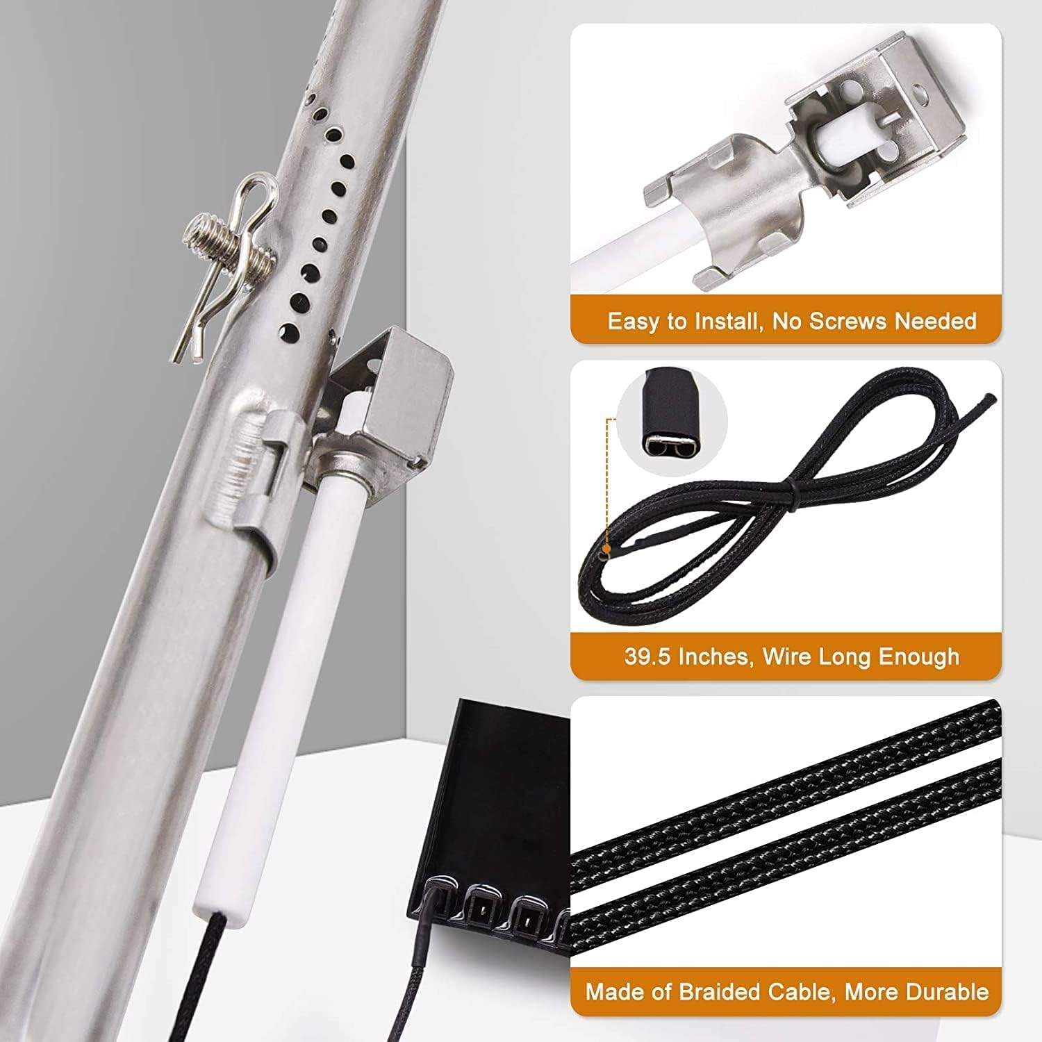 Adviace Kit de reparación para Charbroil 463371116 463371316 463370719 463371719 463274016 463336016 463280019 463371319 463371716 4633 71116p1