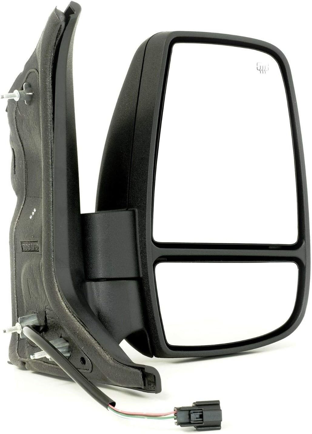 Espejo retrovisor lateral de repuesto y climatizado con ajuste de indicador para Ford Transit 150 250 350 a partir de 2015, Lado del pasajero (RH)