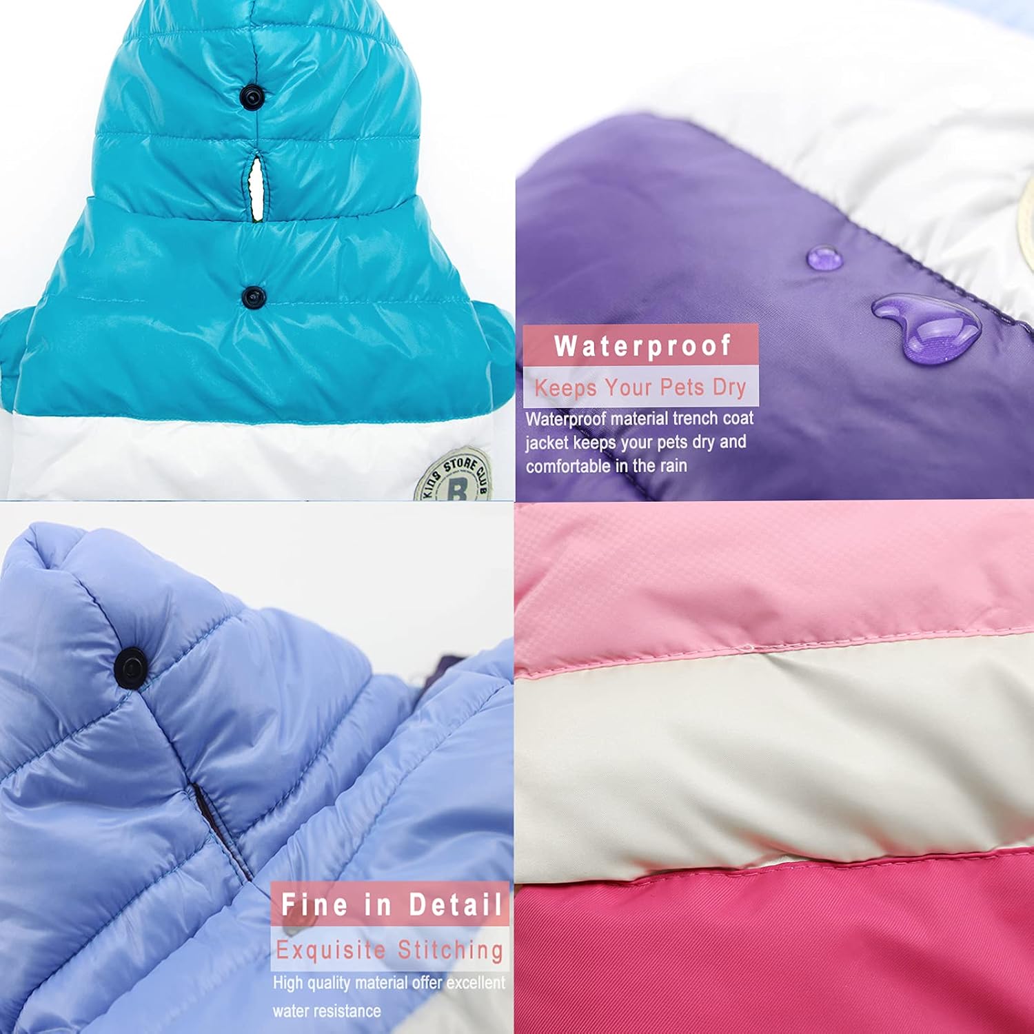 Chaleco de invierno para perros pequeños, niños y niñas, chaquetas de plumón para cachorros, sudadera con capucha para perrito, ropa de invierno
