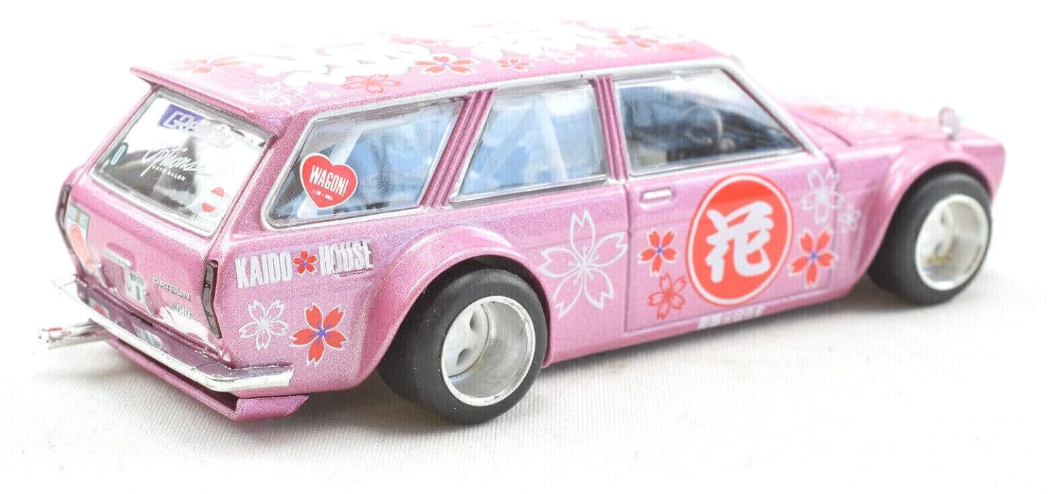 KHMG01 Hobby Kit de recogida Casa x Mini GT Datsun Kaido 510 Wagon Hanami V1 164 Diecast Car KHMG012
