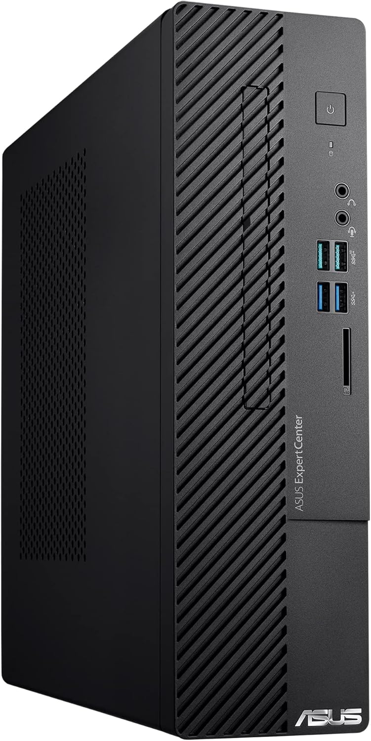 ASUS ExpertCenter D500SC – PC de escritorio con factor de forma pequeño, Intel Core i5-11400, 8 GB de RAM DDR4, 256 GB PCIe SSD, TPM, Windows 10