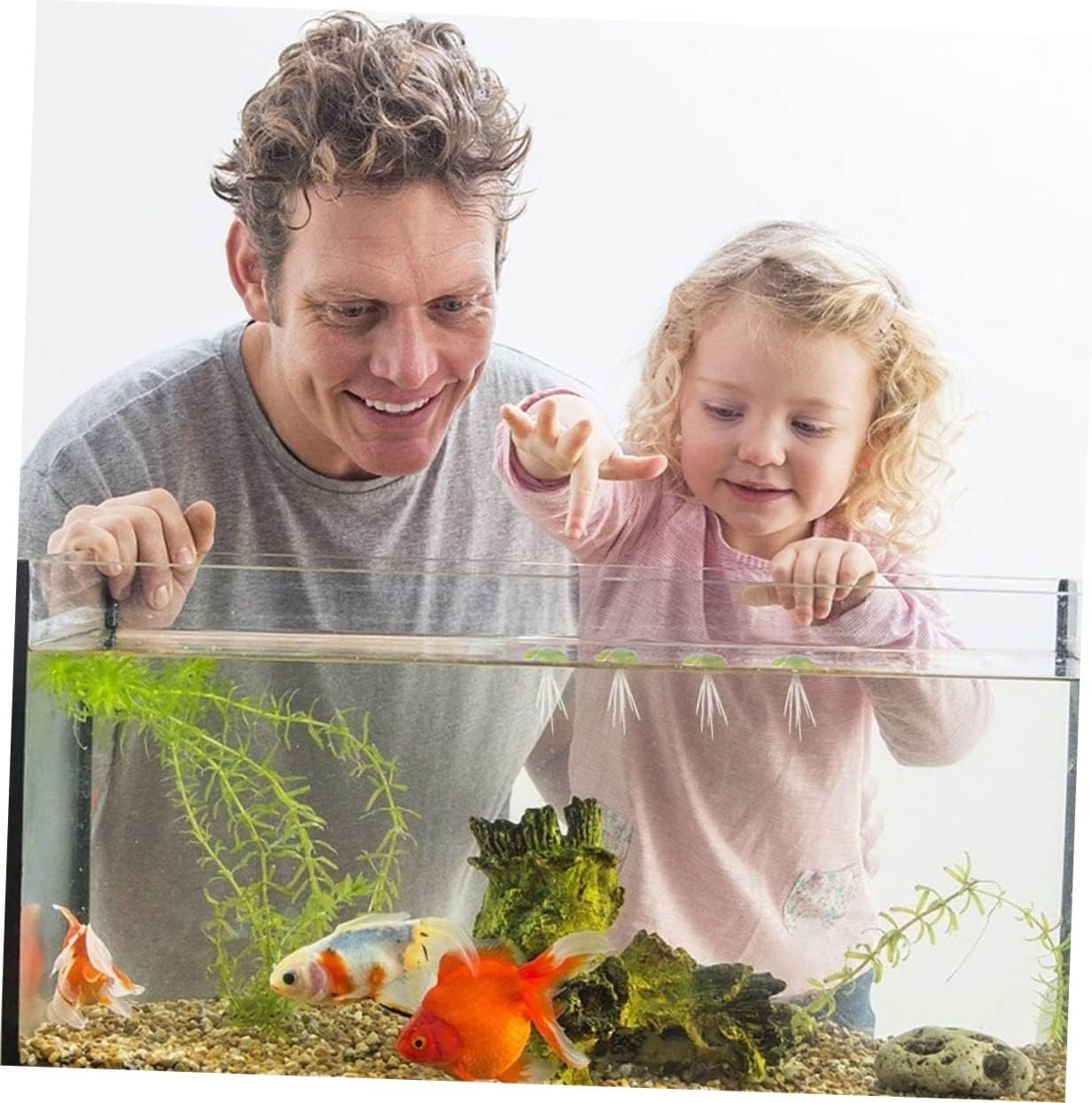 18 Uds. Artificiales de acuario de lenteja de patito, accesorios de decoración de pecera de cristal, mini plantas, lirio, almohadillas de adorno,