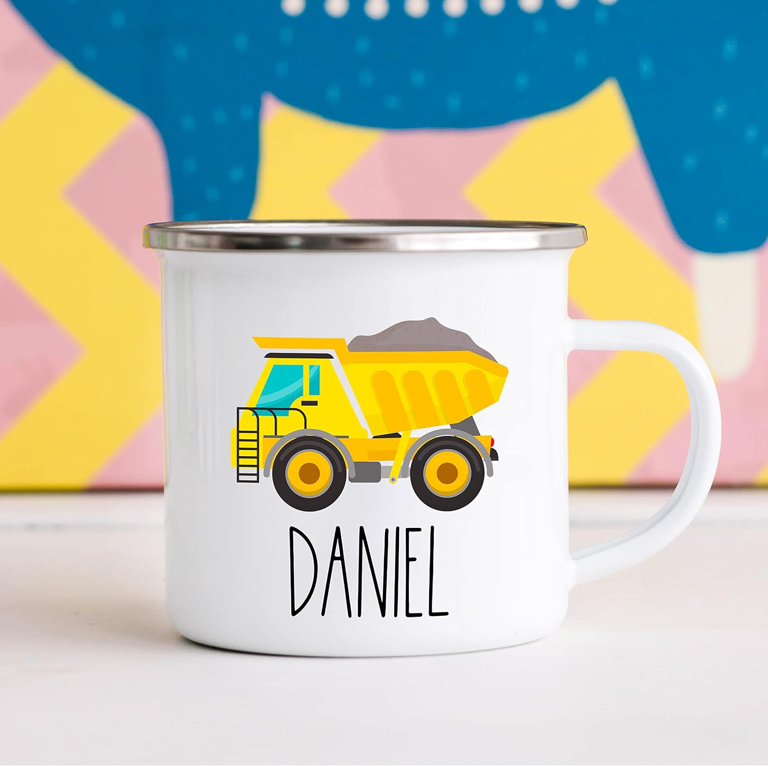 Taza personalizada para niños y niños  Chocolate caliente personalizado, cacao, café, taza de leche  Nombre personalizado regalo de cumpleaños