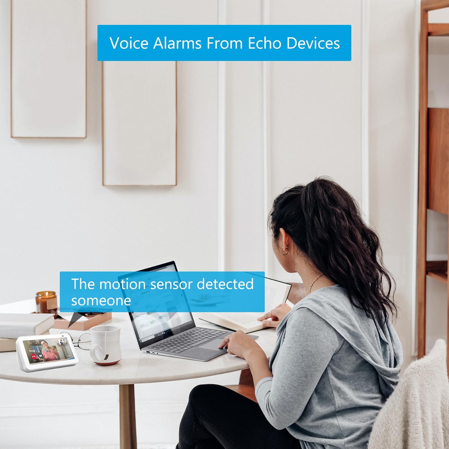 Zigbee Motion Sensor (2-Pack),Requires zigbee hub, configurable DIY Portable Presence Detector Compatible with Home Assistant, Hubitat and Alexa