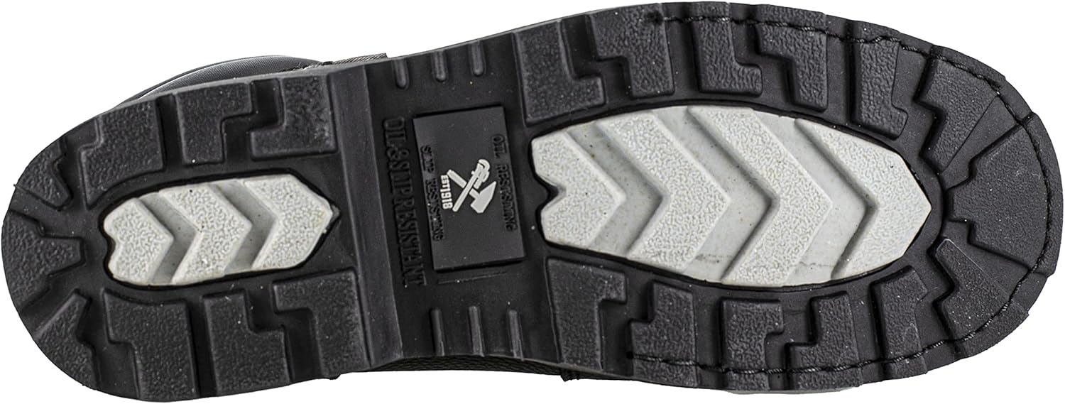 Iron Age Para hombre Groundbreaker 6 Pulgadas De Acero Eléctrico Toe Externa Met Guard Trabajo Seguridad Zapatos Casual – Negro