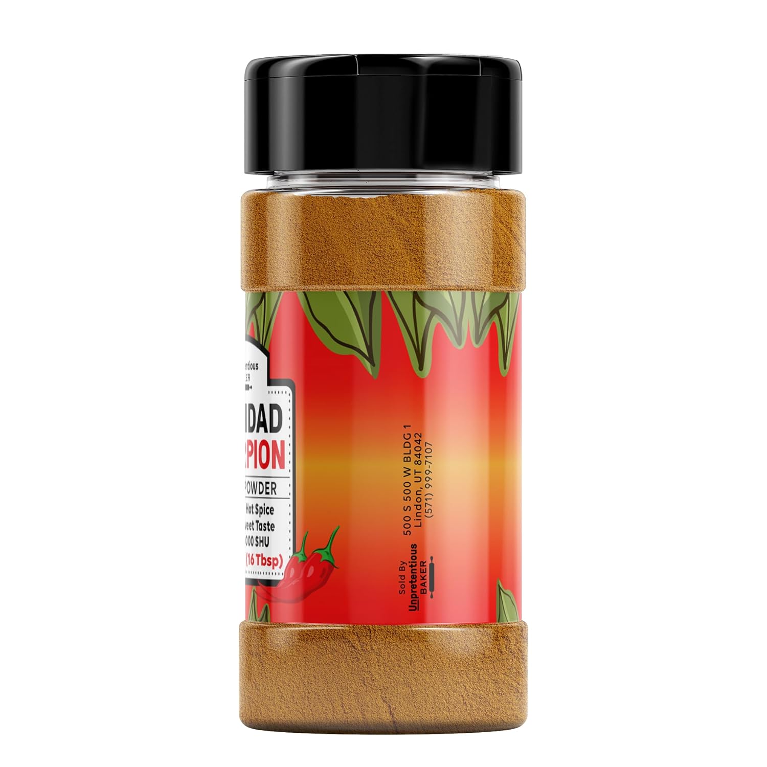 Unpretentious Pimienta en polvo Trinidad Scorpion (1 taza) Pimienta Chile molida extremadamente caliente y pura