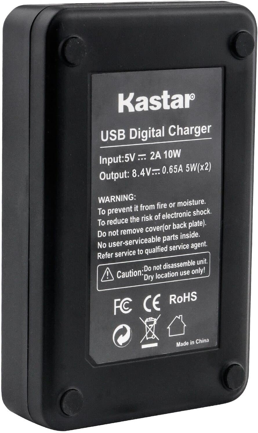 Kastar Cargador de batería USB NP-F570 LED2 compatible con Feelworld F5 Pro, F5 Pro V2, F5 Pro V3, S55, F6 Plus, FT6 FR6, F7 Pro, monitor de campo