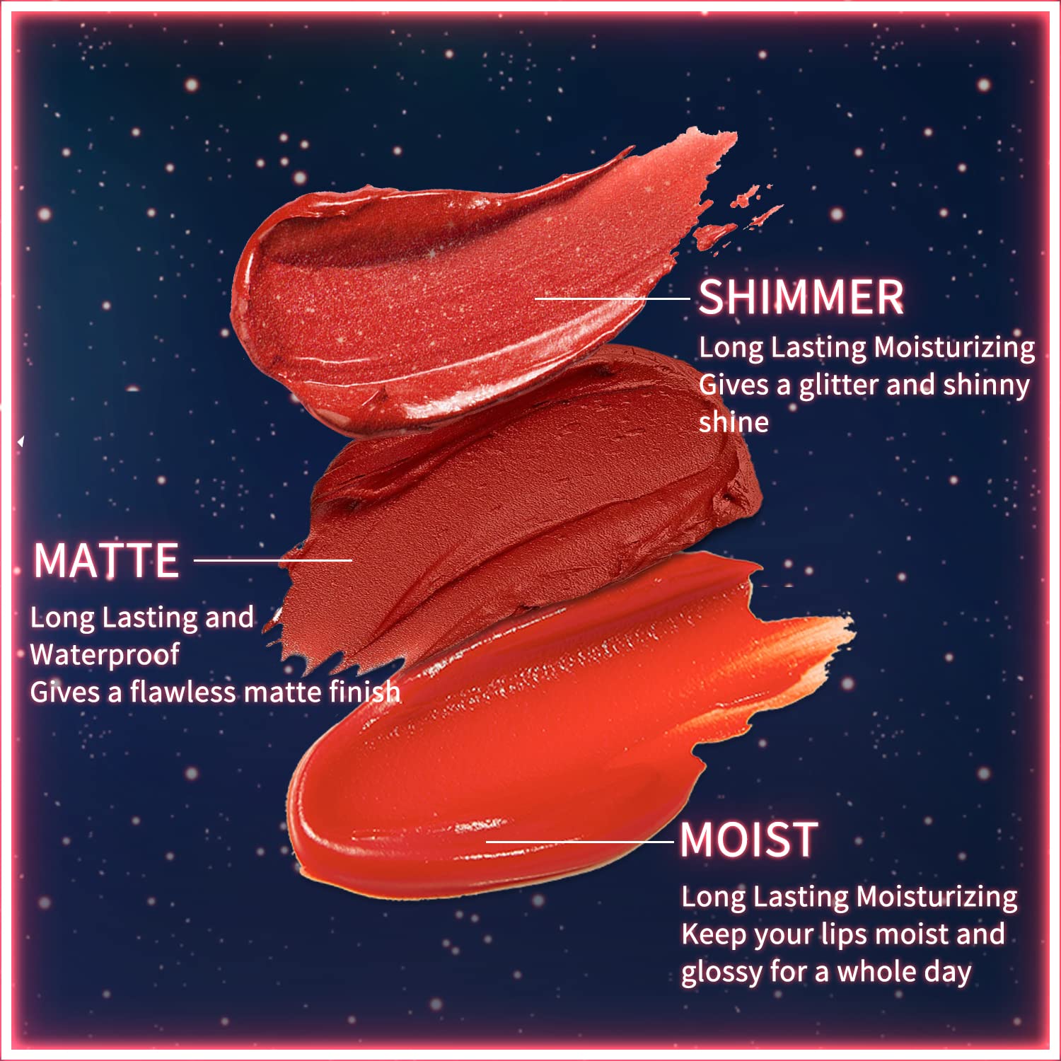 Catkin Rouge – Lápiz labial mate, impermeable, de larga duración, hidratante, suave, 0.13 onzas, estilo chino (C.168)