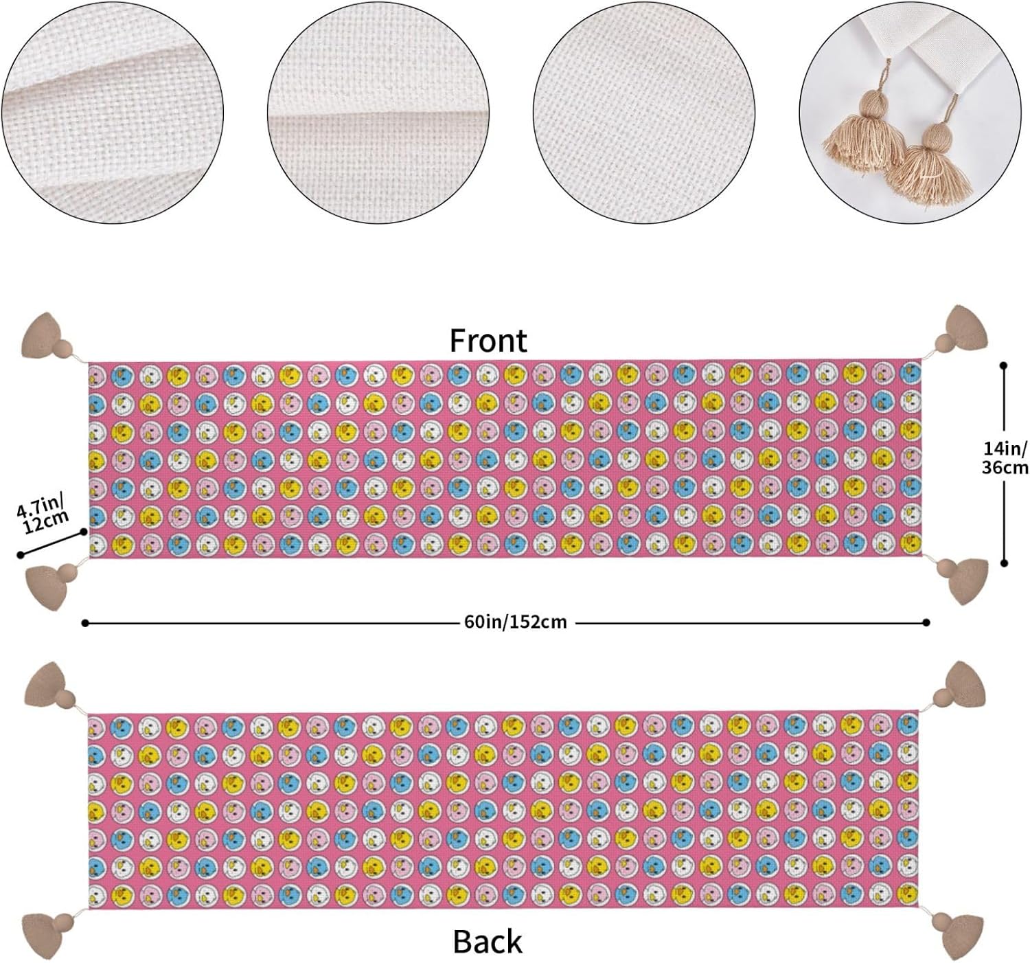 Rubber Duck Christmas Table Runner Dining Table Decor Christmas Decorations Indoor Home Decor Christmas Table Runners Xmas Navidad Decoracion 2023