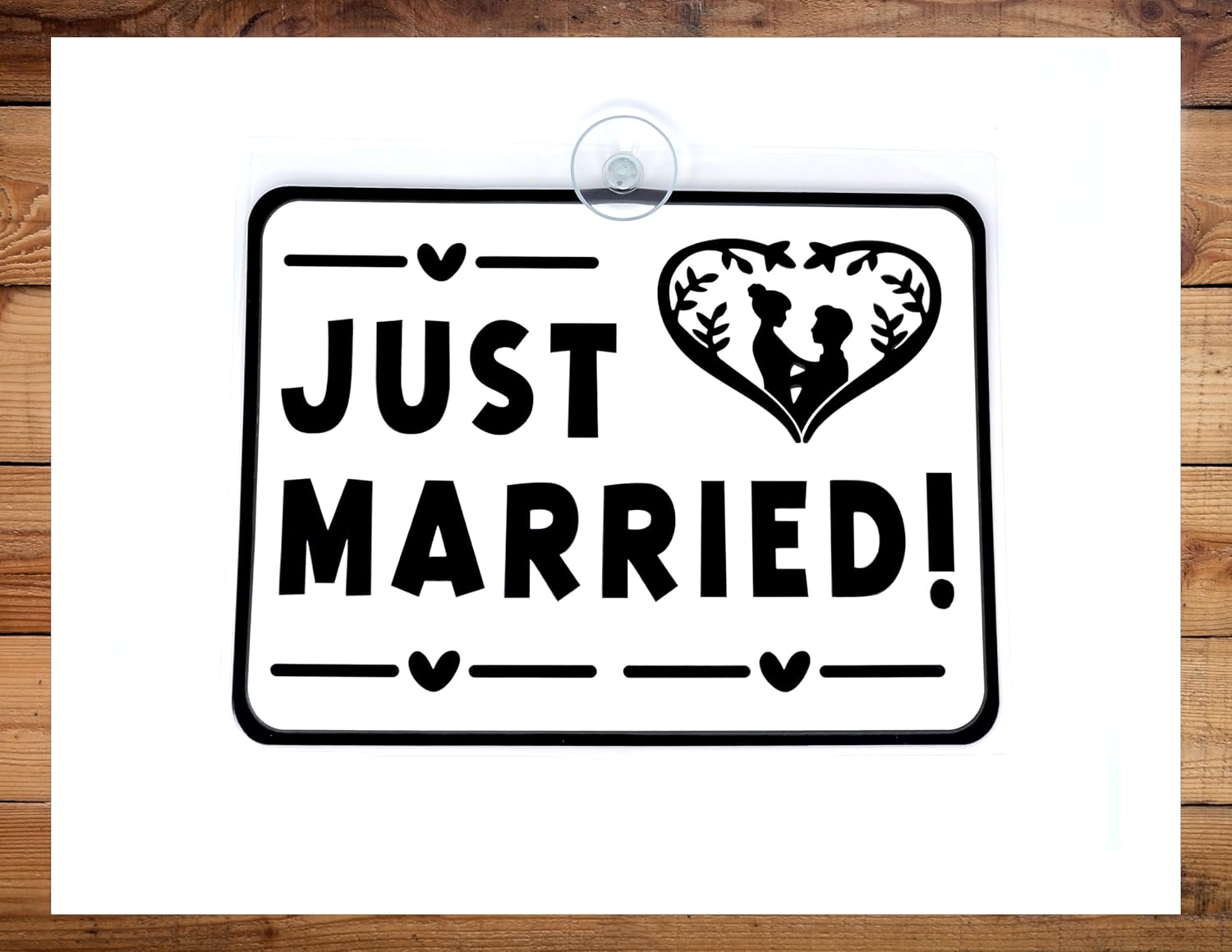Just Married Signs  Wedding Car Signs  Signs for Cars  Marriage Announcement  Bridal Gifts  Groom Gifts  Just Married Display