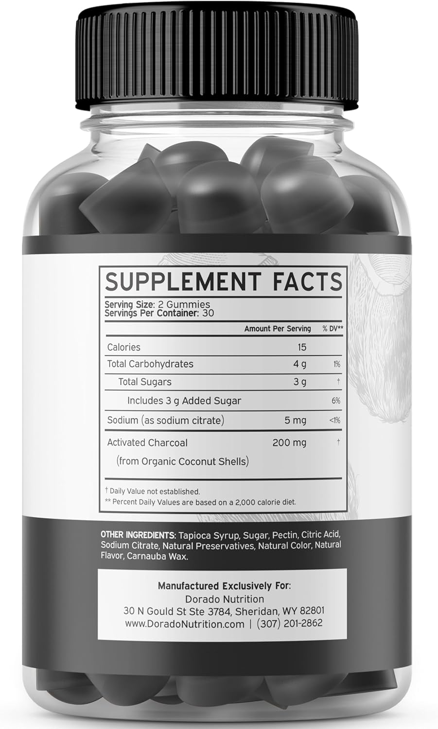 Keto ACV Gummies (60 unidades) Fórmula avanzada para perder peso y gomitas de carbón activado (60 unidades) apoyo saludable de desintoxicación y