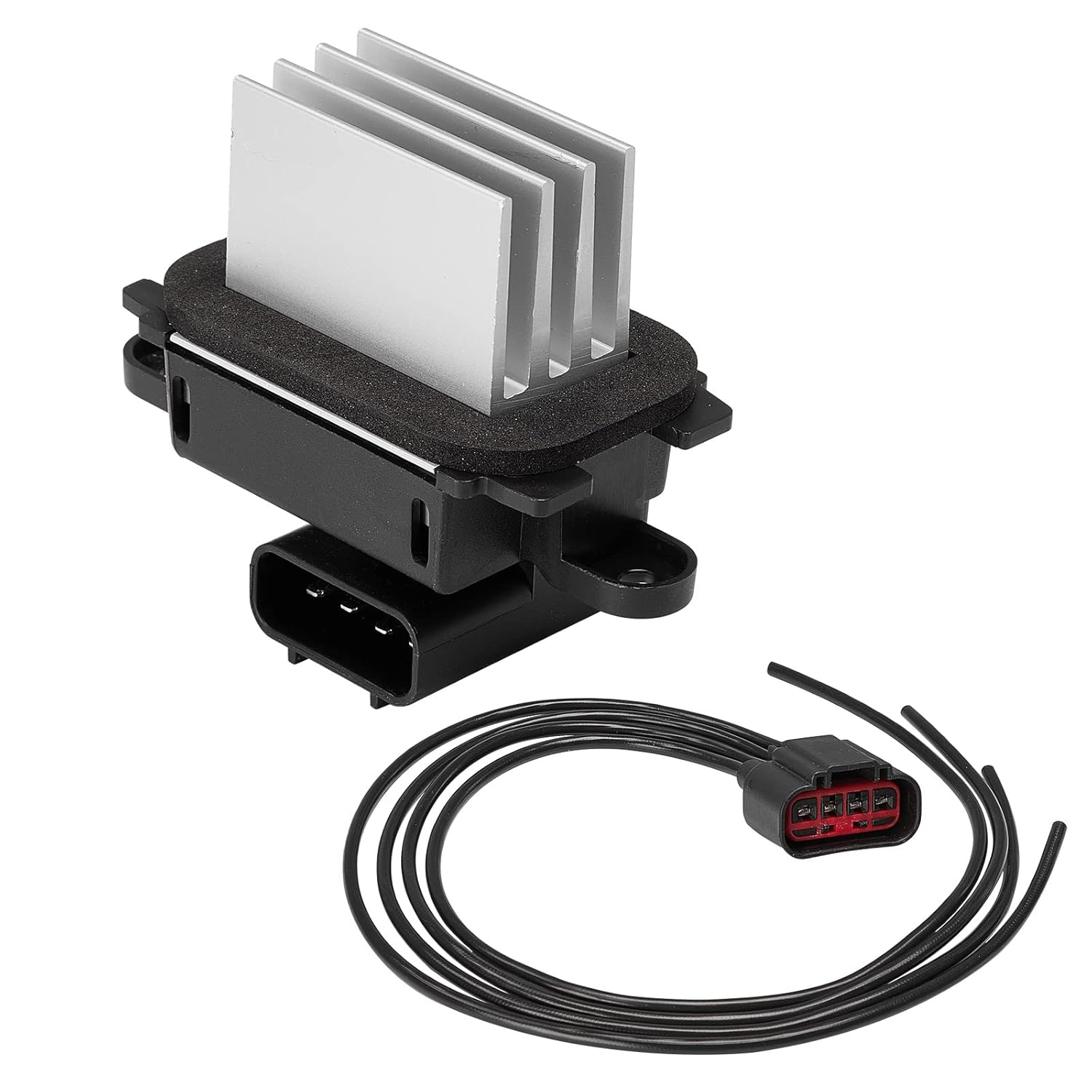 BL3Z-19E624-A Kit de resistencias de motor de soplador de HVAC, módulo de control de ventilador de CA con arnés de cable de conector WPT688,