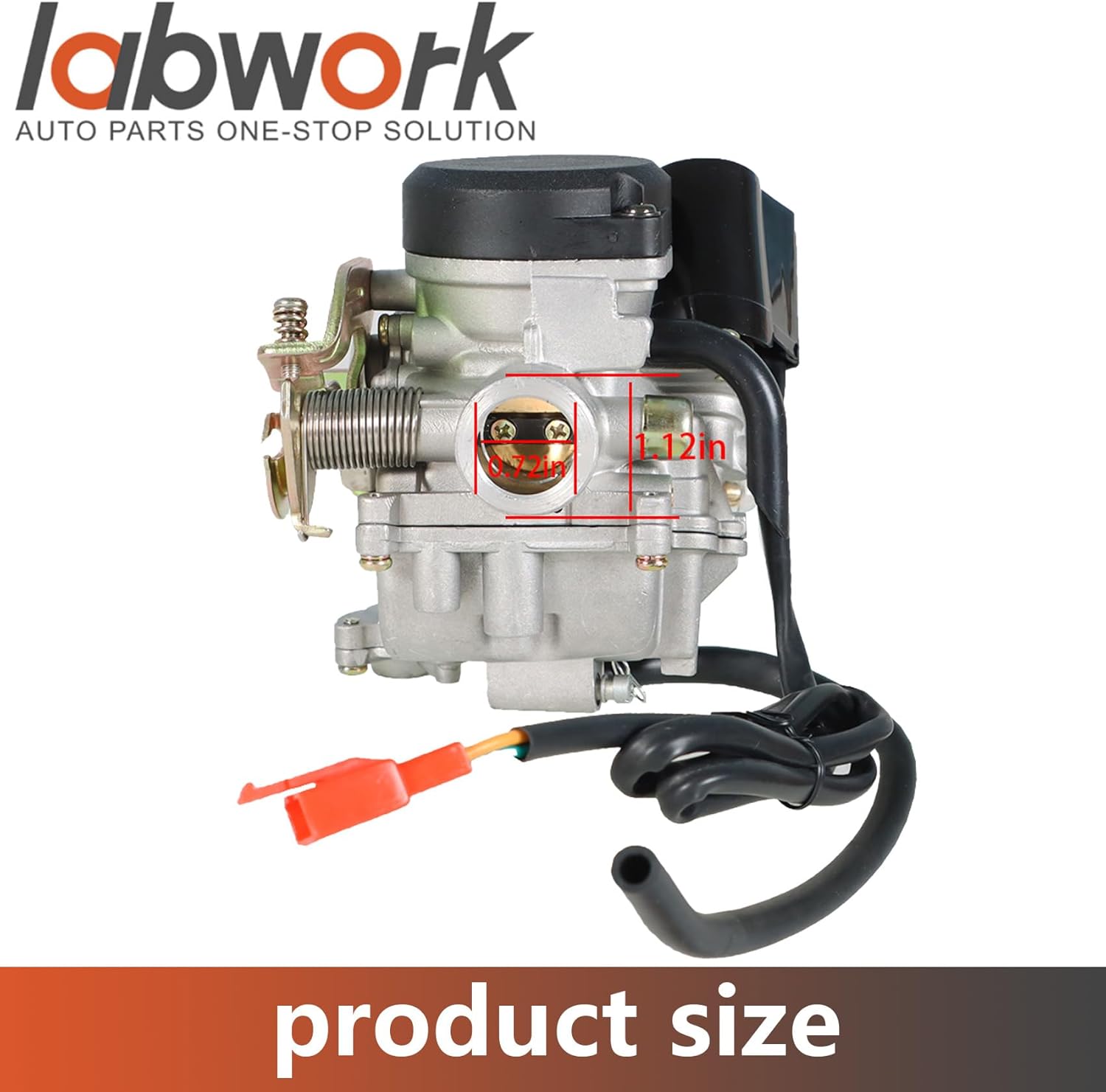 labwork Repuesto de carburador para scooter 139QMB 139QMA, reemplazo de carburador para motor GY6 50cc 100cc 0.787 in Big Bore