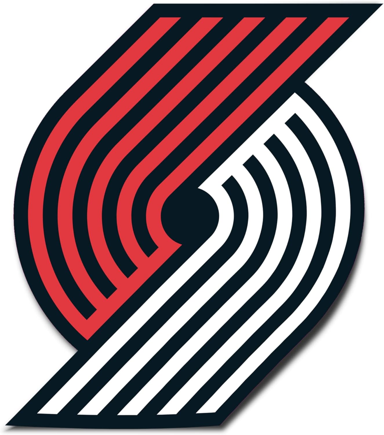 Desert Cactus Portland Trailblazers NBA – Calcomanía de vinilo con licencia oficial de la NBA, botella de agua para laptop, álbum de recortes de