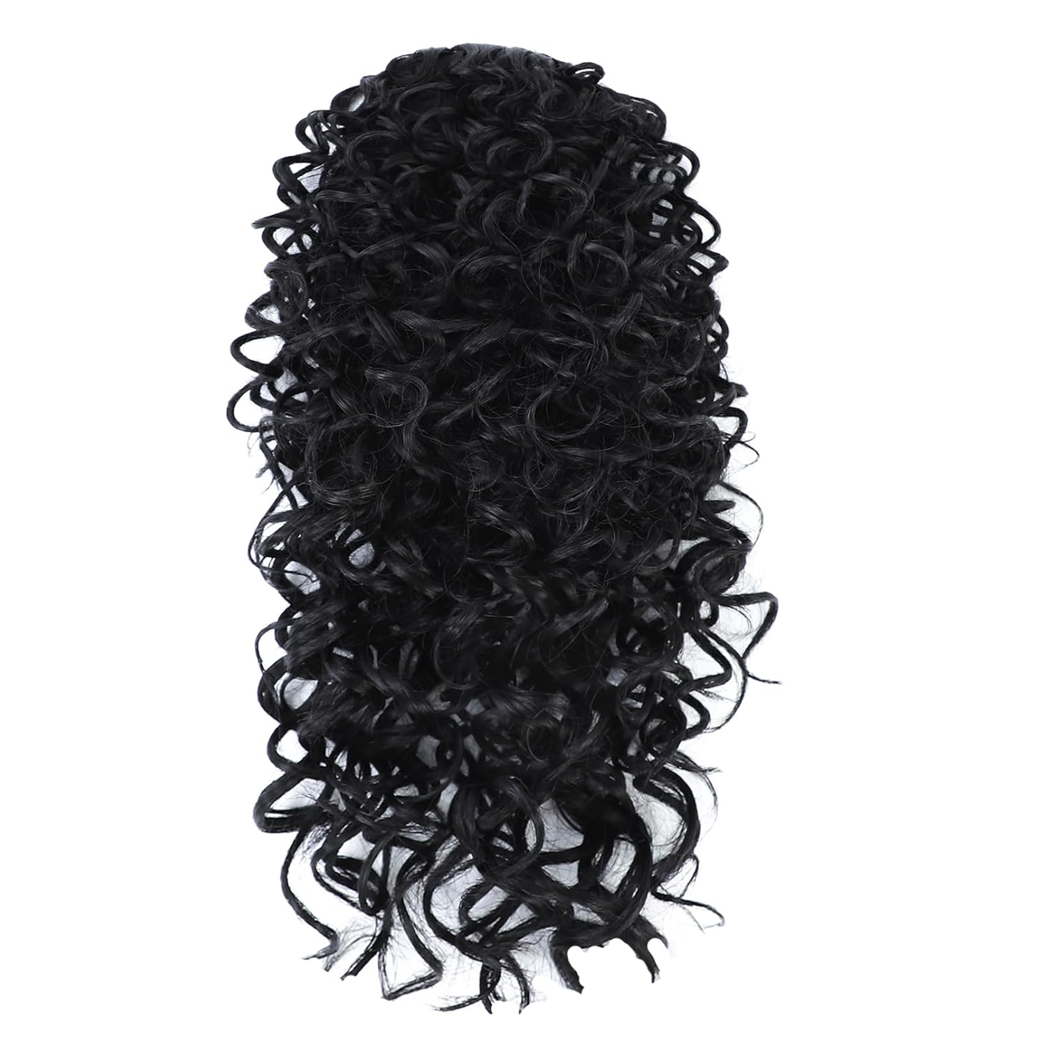 Cola de caballo con cordón para mujeres negras, extensión de cola de caballo rizada para mujeres negras, cola de caballo afro afro de cabello
