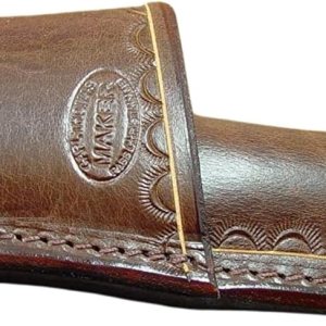 Funda cruzada personalizada para un cuchillo de cuchilla. Funda cruzada personalizada para un cuchillo de cuchilla.