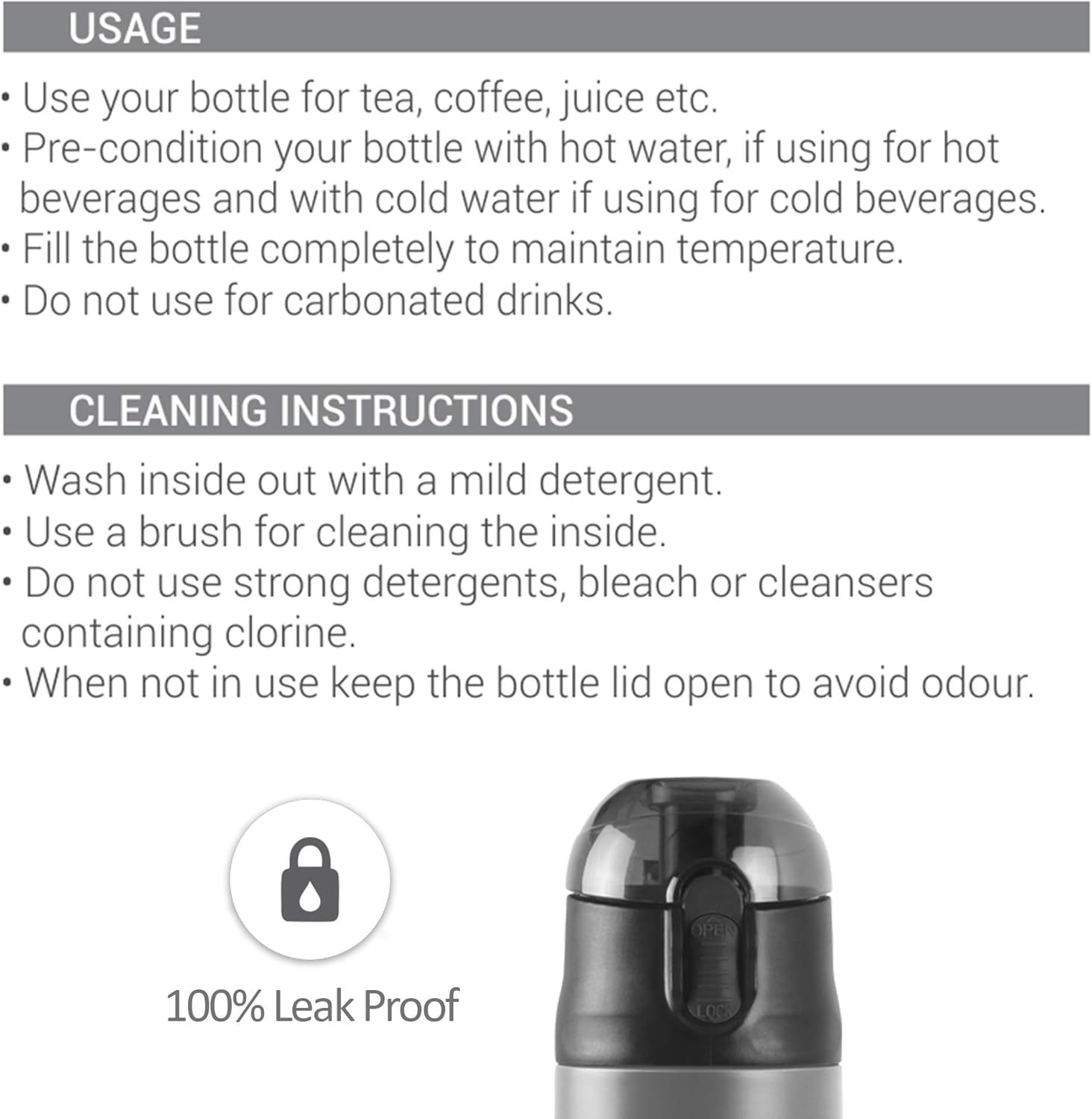 Milton New Crown 400 Thermosteel Botella de agua fría y caliente las 24 horas, 11.8 fl oz, verde  Fácil de transportar  Botella de oficina