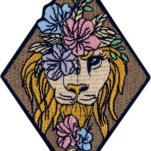 ZEGINs Parche bordado con apliques bordados para planchar y coser emblema ZEGINs Parche bordado con apliques bordados para planchar y coser emblema