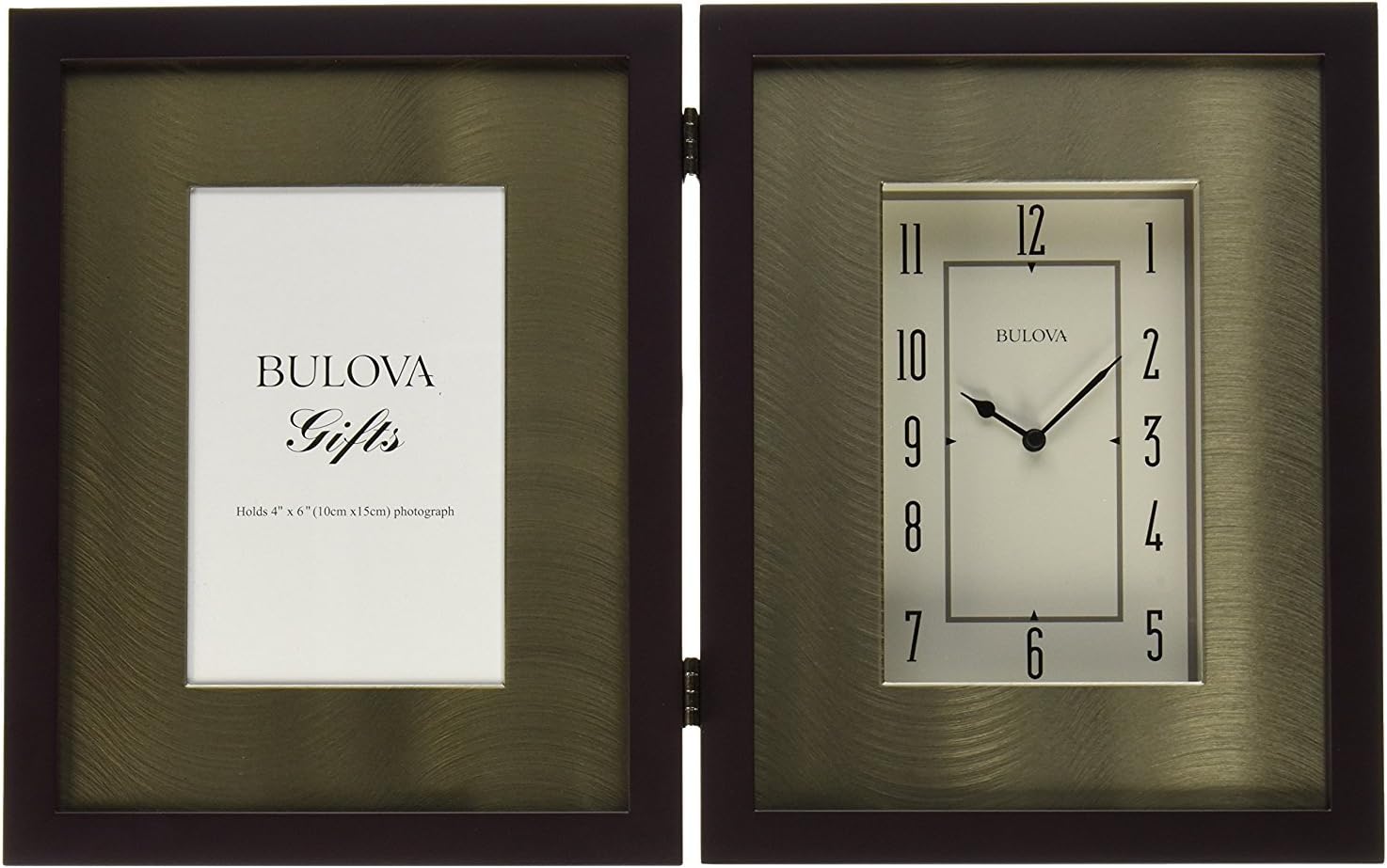 Bulova B1234 Winfield – Marco de fotos, color marrón