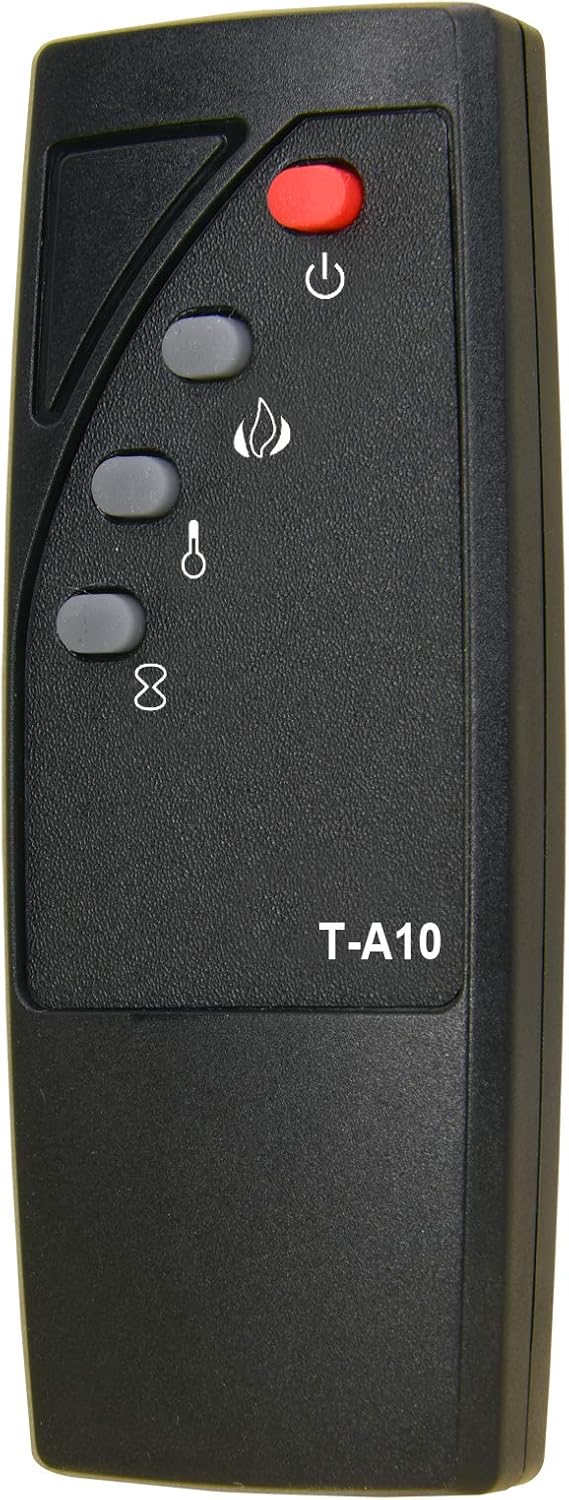 RCECAOSHAN Repuesto para estufa eléctrica Twin Star con control remoto infrarrojo 10QF9239BLK 10QF9239BRZ 10QF9239ARA POWERHEAT CFI-4108-01