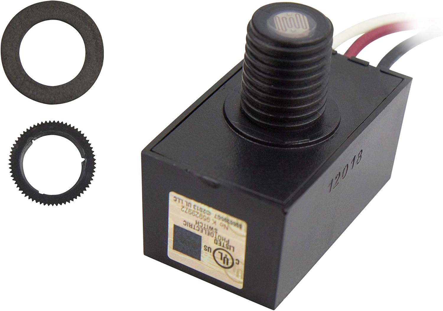 Solus PB-6 – Paquete de accesorios de poste de lámpara para exteriores de 120 V, incluye toma de corriente eléctrica, brazo cruzado de 15 pulgadas y