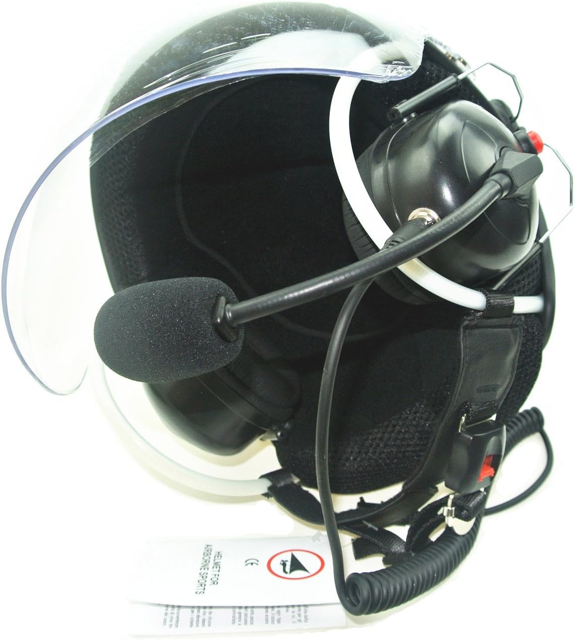 Skyhero – Casco paramotor con cancelación de ruido completo para casco parapente