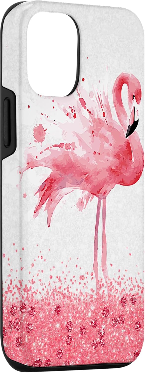Funda para iPhone 14 Cute Flamingo Women Girls Flamingos Birds