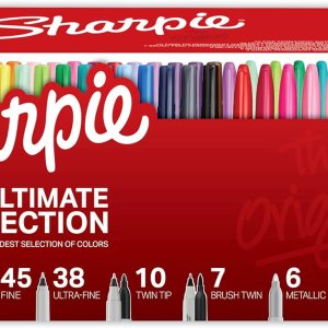 Juego de rotuladores permanentes Sharpie punta fina Colores Variados Juego de rotuladores permanentes Sharpie punta fina Colores Variados