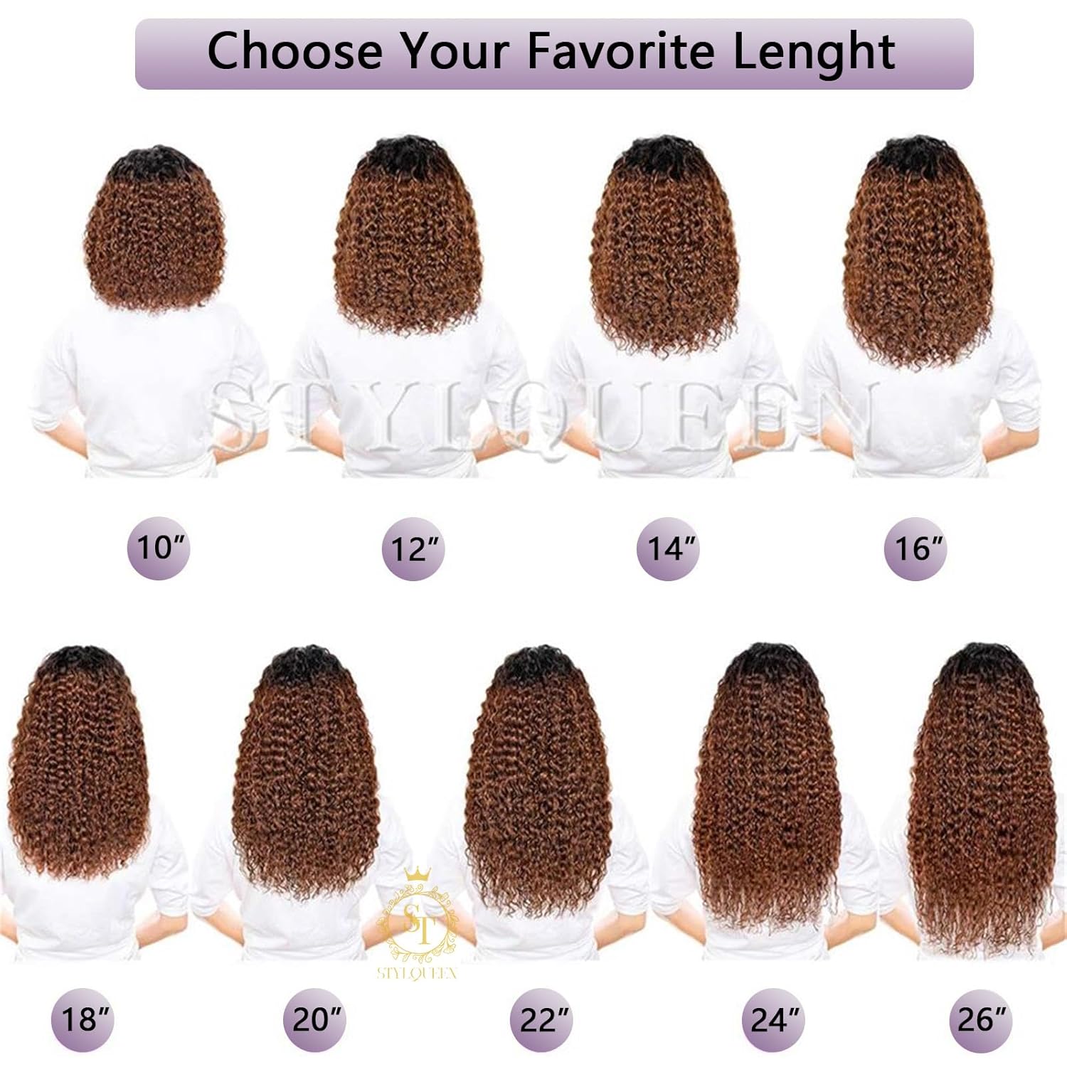Peluca de cabello humano con encaje frontal degradado de 13 x 4, ondulado profundo, pelucas de encaje frontal para mujeres negras, sin pegamento,