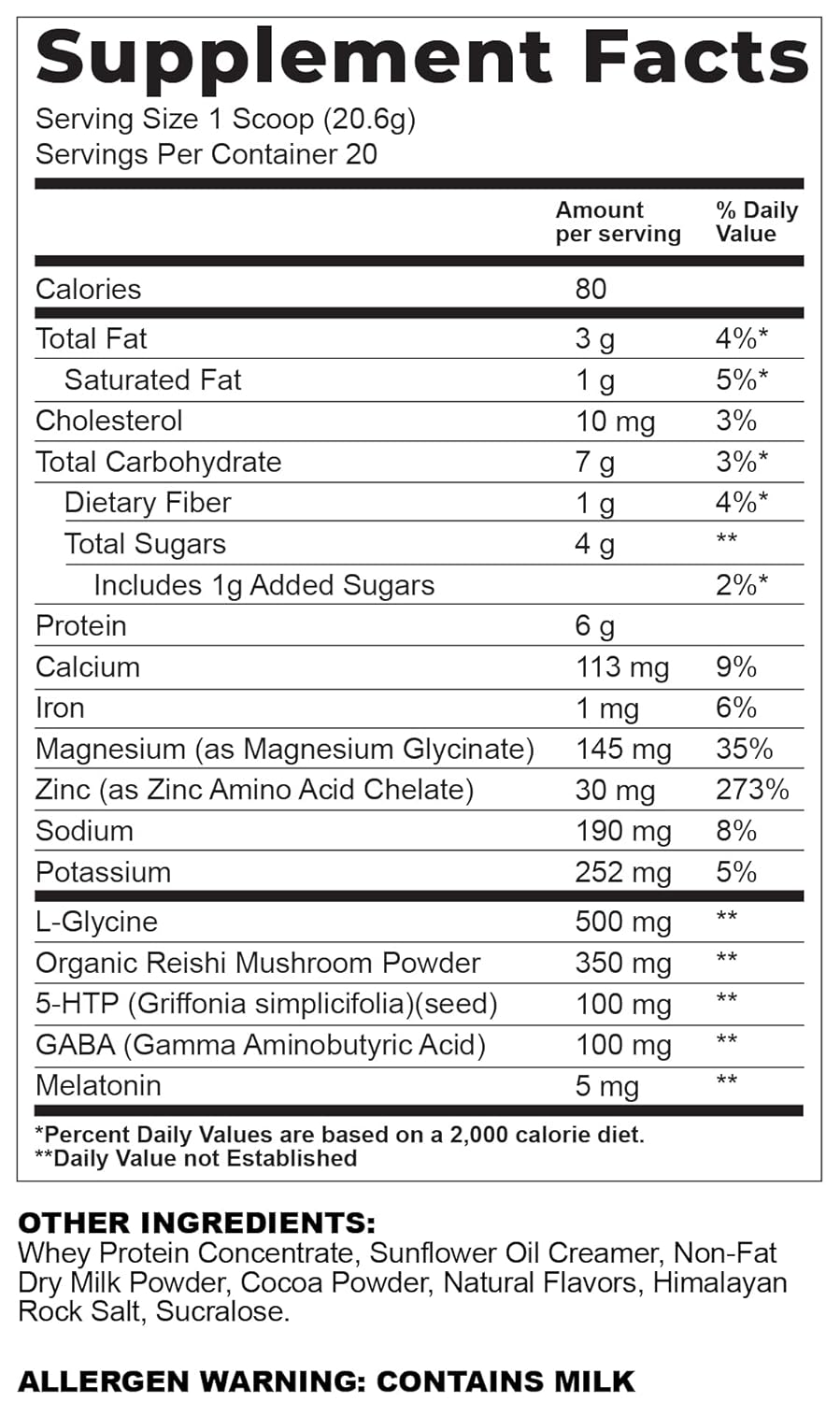 Hella Goodnight Restful Muscle Recovery, mezcla de melatonina para dormir con magnesio, 5-HTP, Reishi, Gaba y zinc, apoya la relajación nocturna,