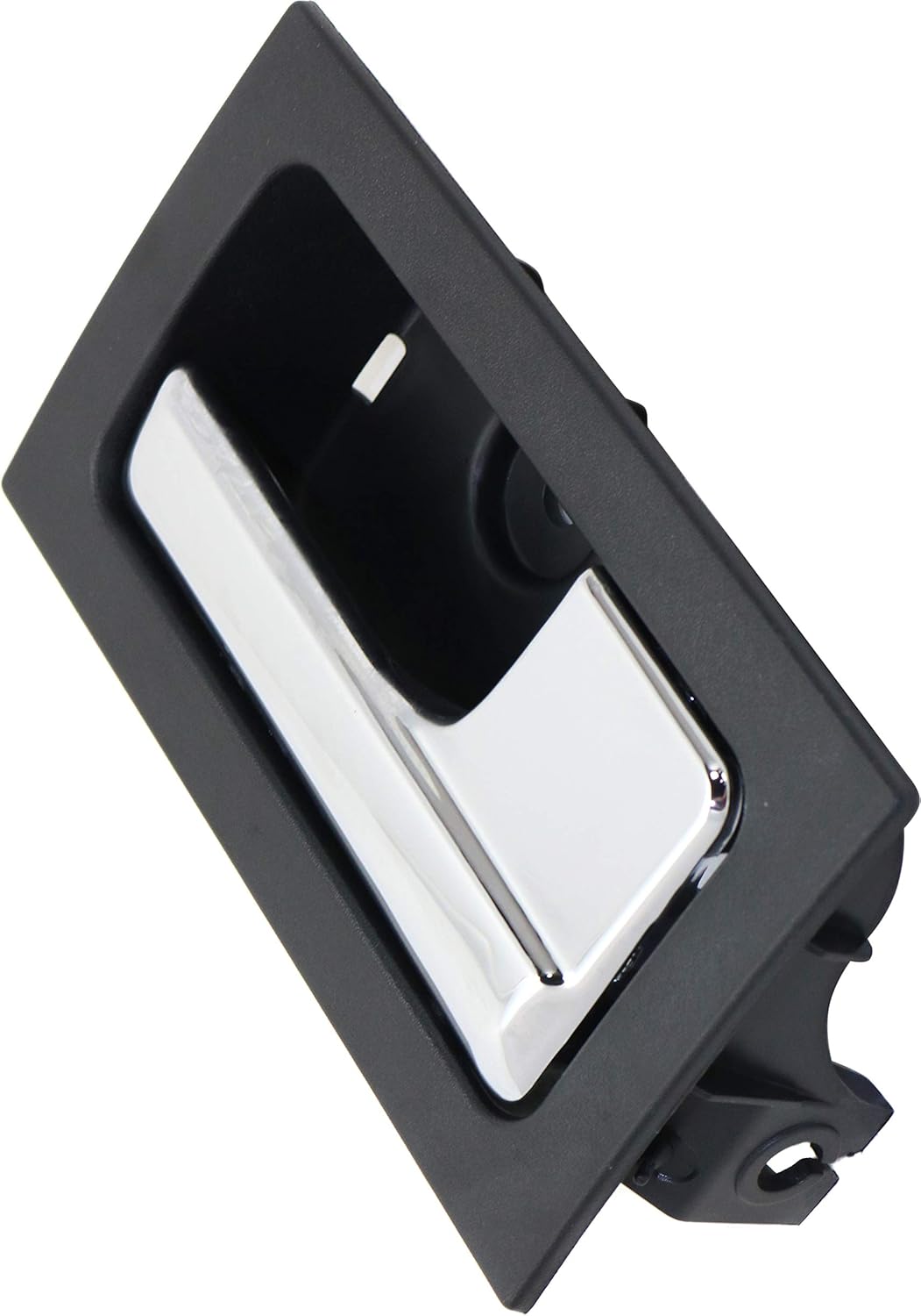 Garage-Pro Juego de manijas de puerta interior compatibles con Ford F-150 2009-2014 delantero, lado del conductor y del pasajero, bisel negro con