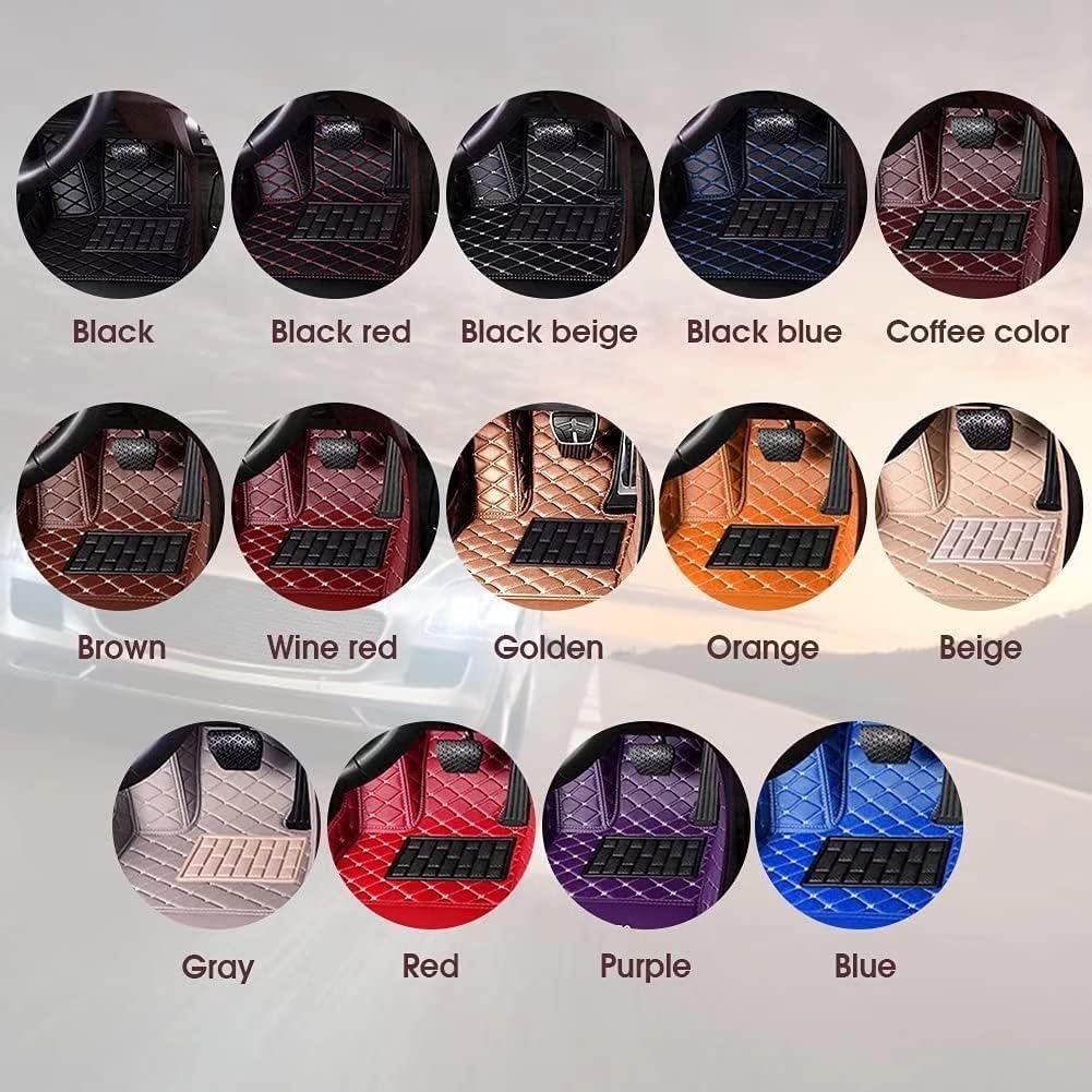 Alfombrillas personalizadas para 99.99% de los sedanes, SUV, deportivos, para hombres y mujeres, protección completa, almohadillas antideslizantes