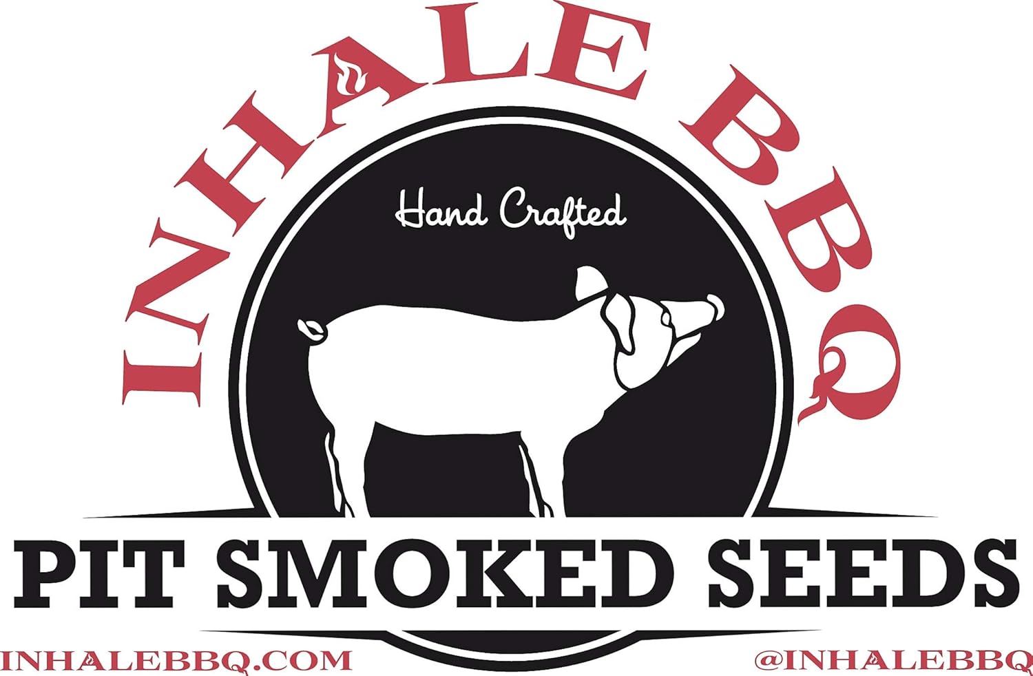 INHALE BBQ – Semillas de girasol de pimiento fantasma ahumado (2 paquetes)