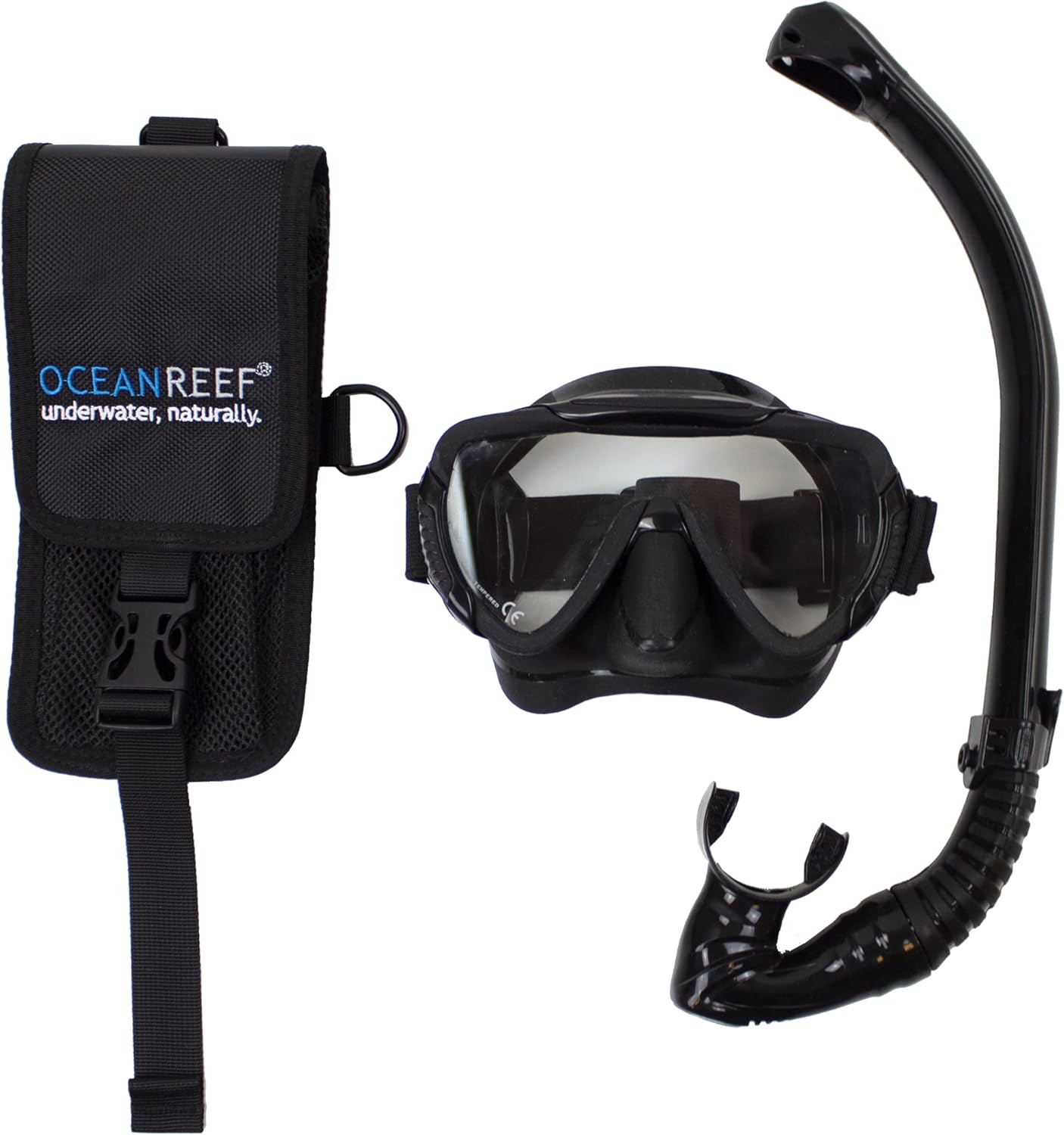 Oceanreef Bump – Paquete de máscara de respaldo (y snorkel)