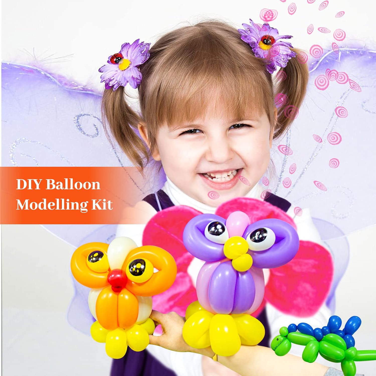 Globos verdes 260 para torcer globos de animales, globos verdes largos y delgados para modelar, kit de globos mágicos verdes para bodas, cumpleaños,
