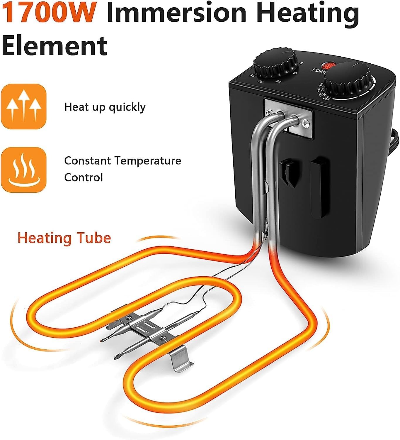 MEDIMALL Freidora profunda con canasta, freidora de aceite eléctrica de 3.2 cuartos de galón  12 tazas para uso doméstico, freidora pequeña de grasa