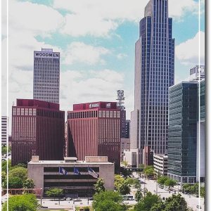 Imán para nevera de Omaha City, Nebraska Estados Unidos, tamaño 2.5″ x 3.5″ Imán para nevera de Omaha City, Nebraska Estados Unidos, tamaño 2.5″ x 3.5″