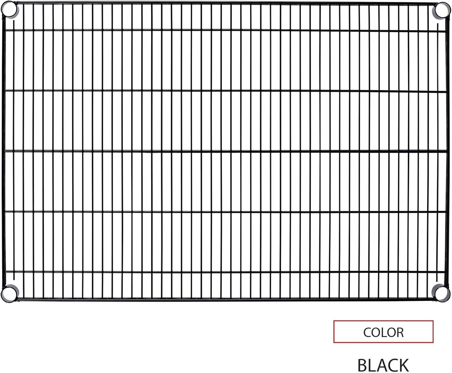 Alera ALESW583624BL – Estantería industrial de alambre extra estantes de alambre