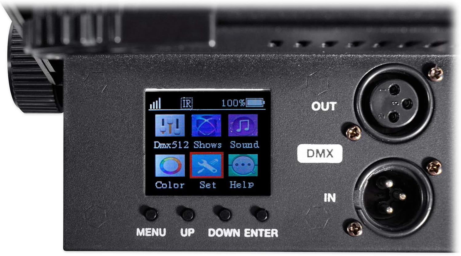 (10) Rockville Best PAR 60 – Luces de lavado recargables con controlador inalámbrico DMX