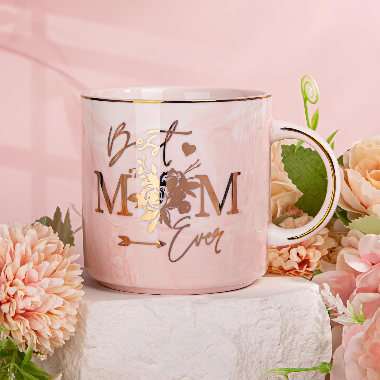 Biching Regalos para el día de la madre para mamá de hija e hijo, regalos de Navidad para la mejor mamá del mundo, regalos de cumpleaños para mamá,