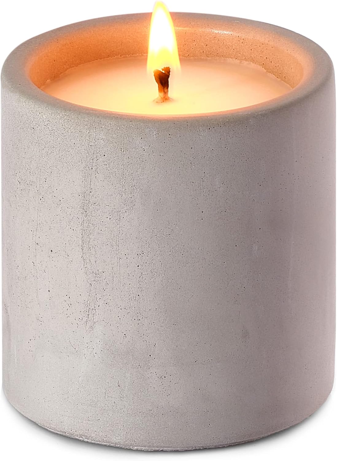 Velas perfumadas para el hogar, vela perfumada de aromaterapia para mujeres, vela de soja totalmente natural no tóxica, regalo en tarro de hormigón,