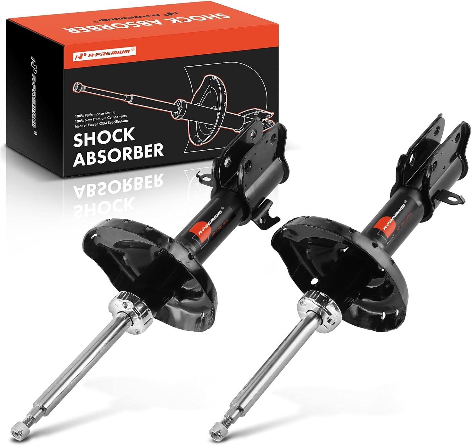 A-Premium Par delantero (2) Conjunto de puntal compatible con Subaru Impreza 2012 2013 2014 2015 2016, lado del conductor y del pasajero, repuesto #