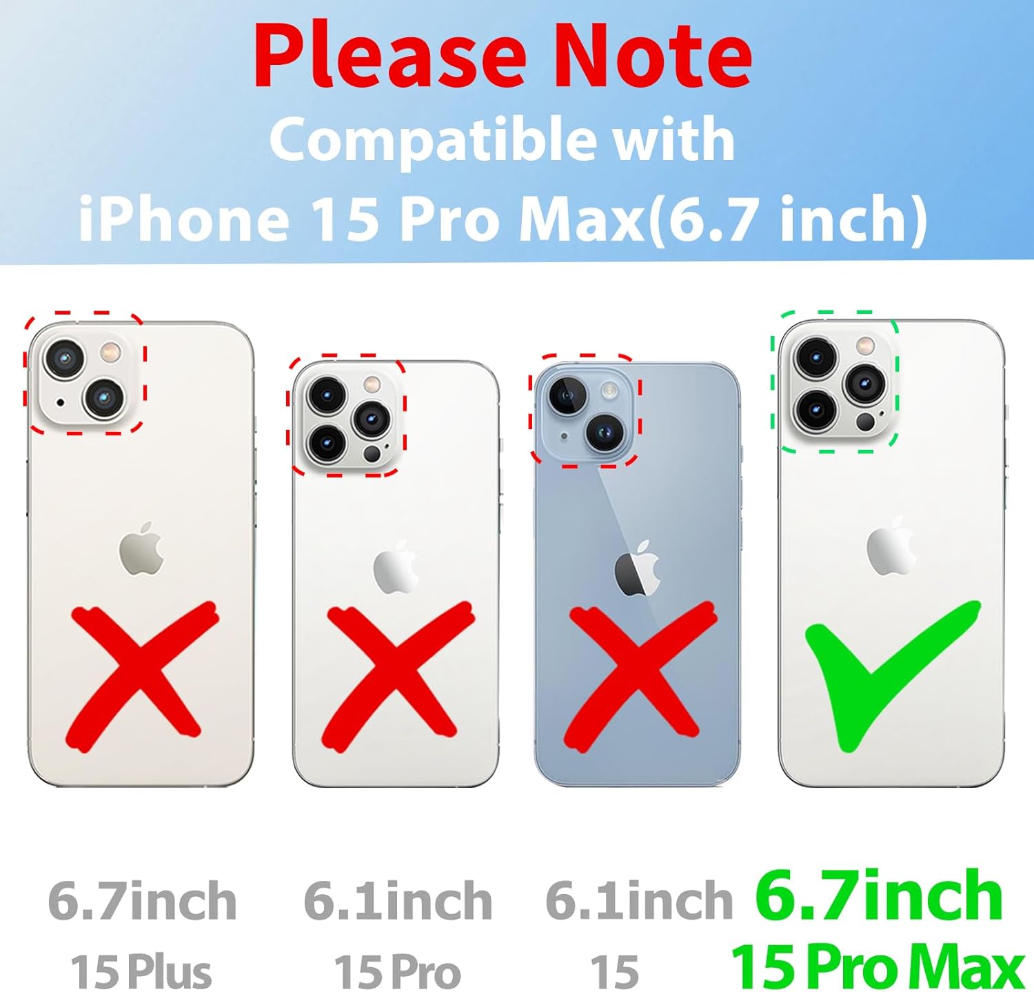 Loheckle Funda para iPhone 15 Pro Max para mujeres, niñas, adolescentes, diseño cuadrado a la moda, lindas fundas con soporte de anillo y cordón,