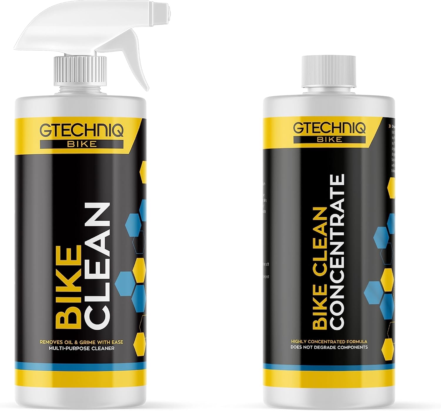 Gtechniq Paquete de limpiador de bicicletas a granel  Spray limpiador de bicicletas 1L y recambio concentrado de 16.9 fl oz  Spray en aerosol,