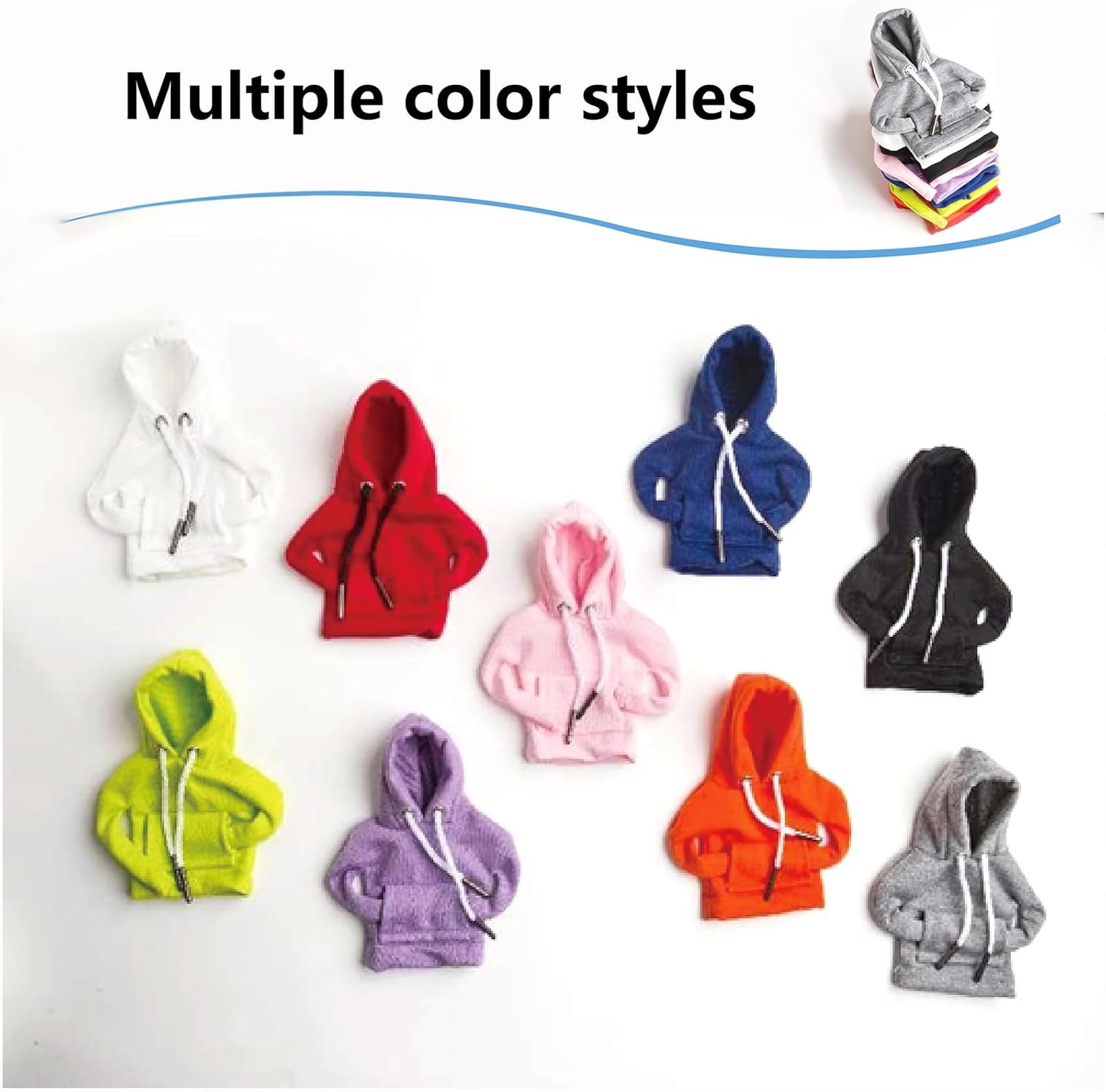 ECDREAM Sudadera con capucha para palanca de cambios de automóvil, 2 unidades, sudadera con capucha divertida para cambio de marchas, accesorios