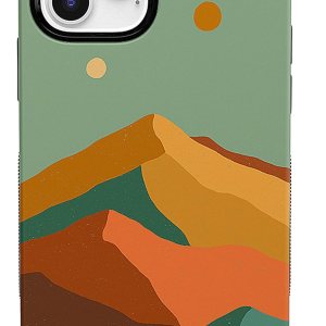 Casely Funda para iPhone 12 Pro Max  Compatible con MagSafe  Endless Peaks  Funda de montaña con bloques de color Casely Funda para iPhone 12 Pro Max  Compatible con MagSafe  Endless Peaks  Funda de montaña con bloques de color