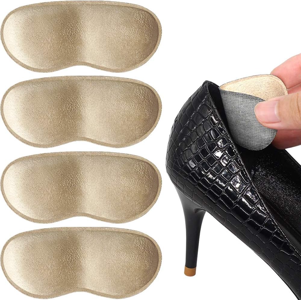 Dr. Foot’s Heel Grips para hombres y mujeres, insertos autoadhesivos para el talón evitan el deslizamiento del talón, rozaduras, ampollas, dolor de