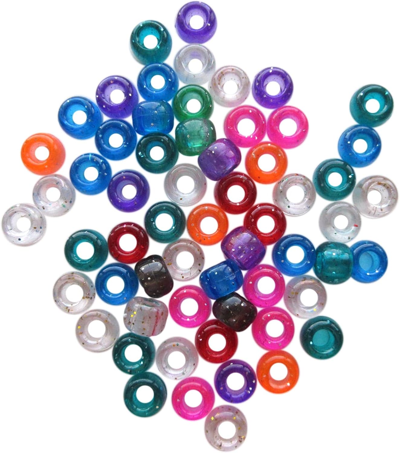 Michaels – Cuentas de poni multicolor de 1 libra por Creatology, 0.236in x 0.354in