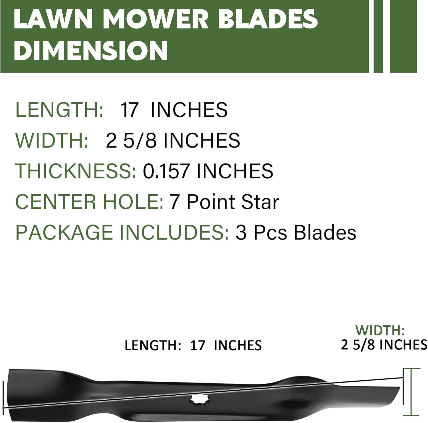 Juego de cuchillas de alta elevación para John Deere LA140 LA145 LA155 LA165 D140 D150 D160 48 pulgadas cubierta de corte GY20852 GX21784 paquete de