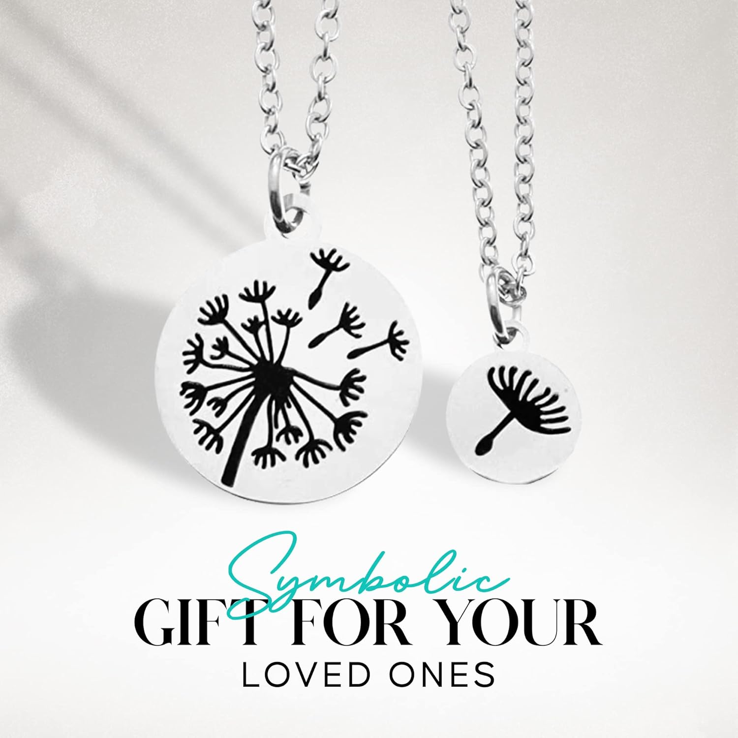 Mother and Three Daughters Necklace Set in Stainless Steel. Mothers Day Gift. Mothers Day. Three Daughters. Mother Daughter Necklace. Mother